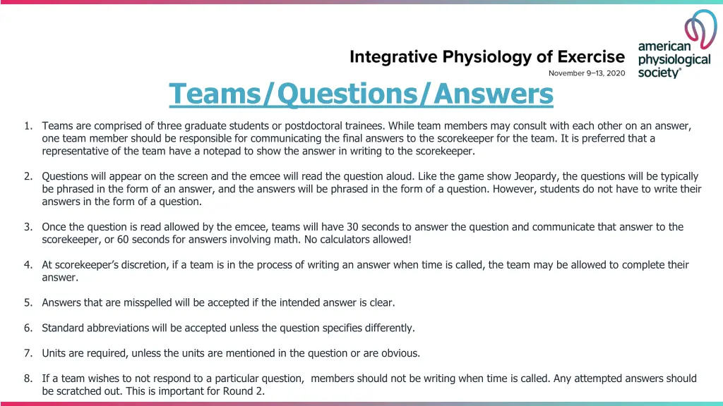 teams questions answers