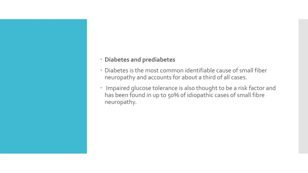 diabetes and prediabetes