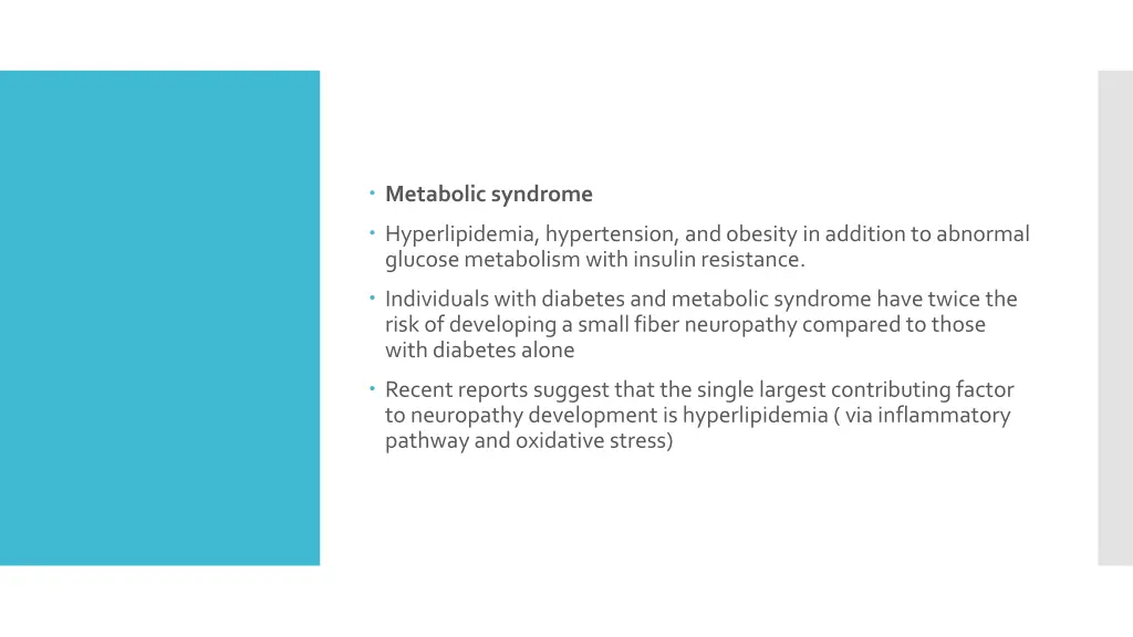 metabolic syndrome