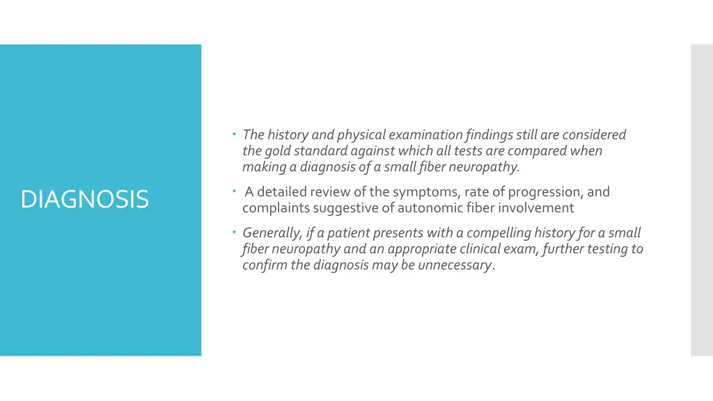 the history and physical examination findings