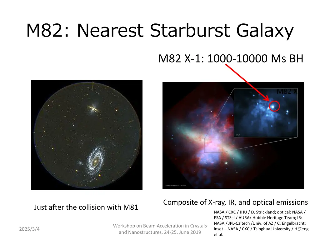 m82 nearest starburst galaxy