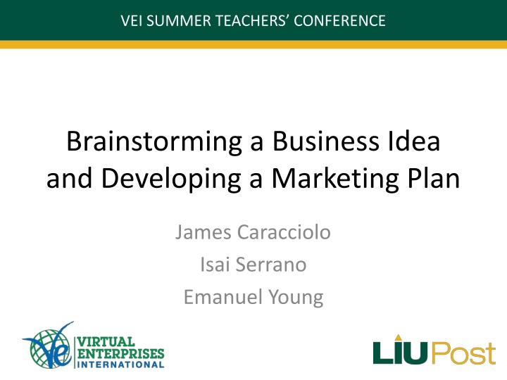 vei summer teachers conference