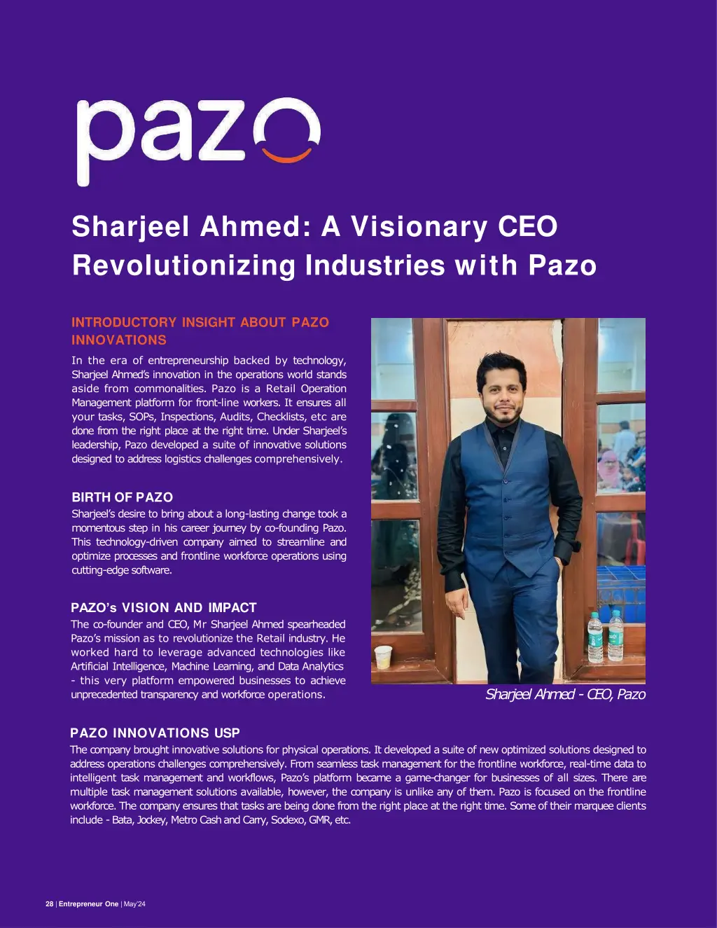 sharjeel ahmed a visionary ceo revolutionizing