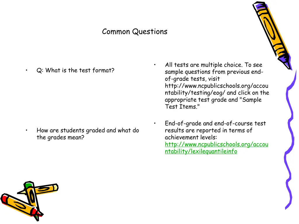 common questions