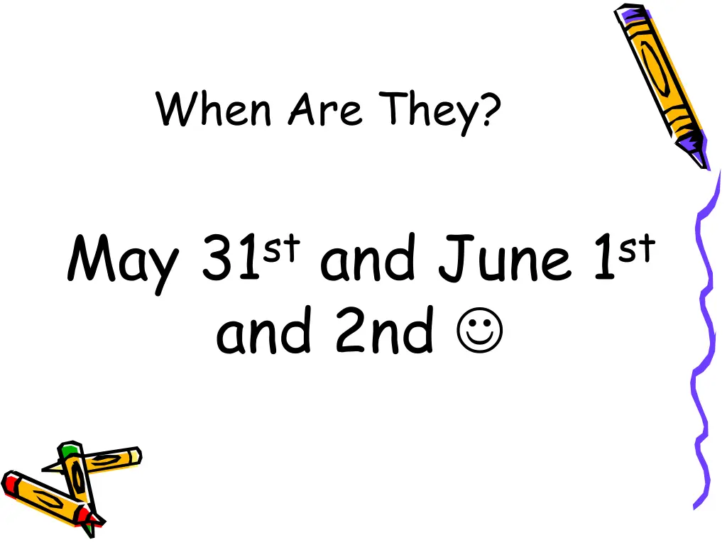 when are they