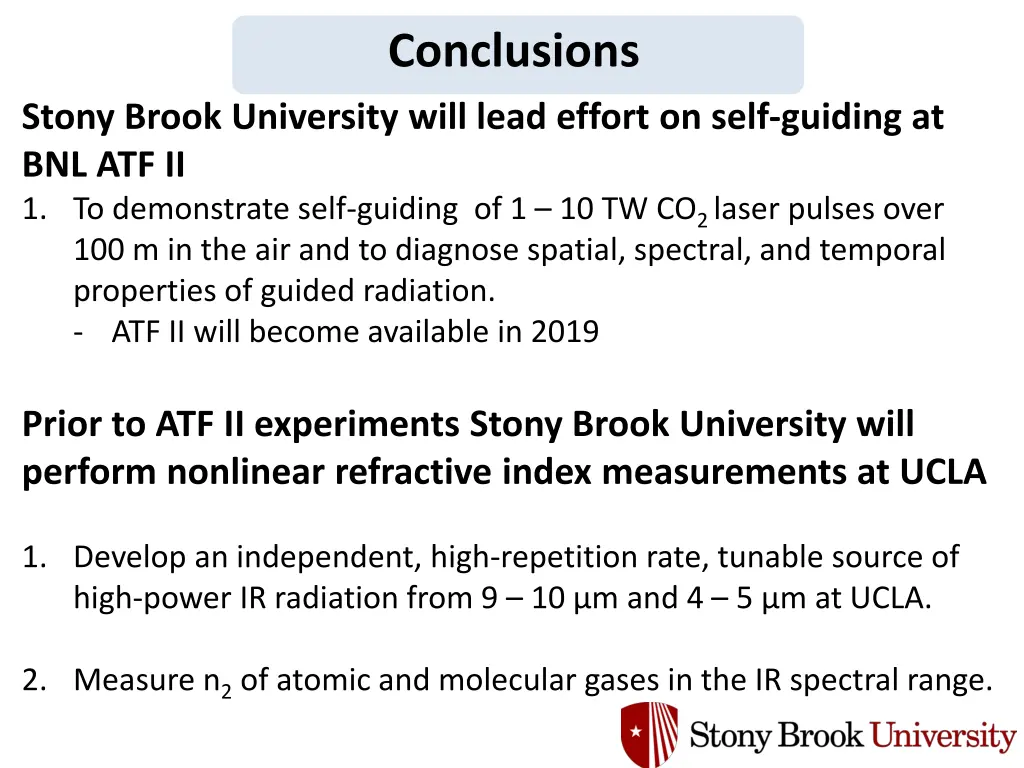 conclusions