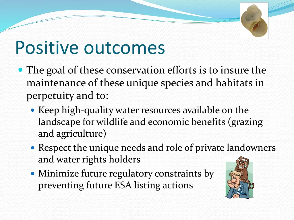 positive outcomes