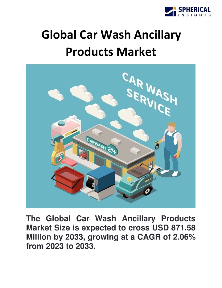 global car wash ancillary products market
