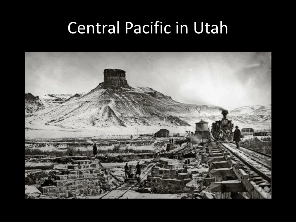 central pacific in utah