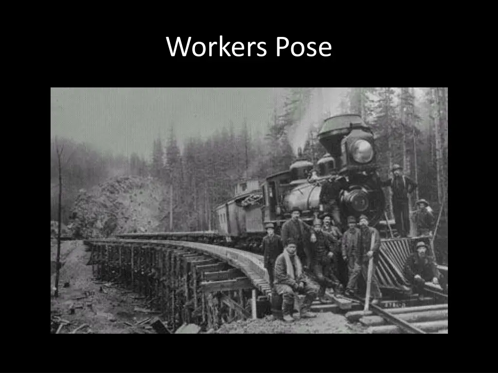 workers pose