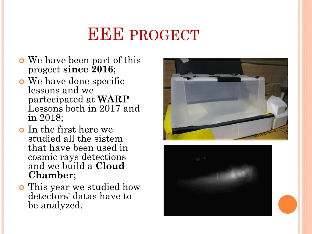 eee progect