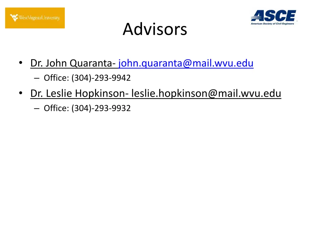 advisors