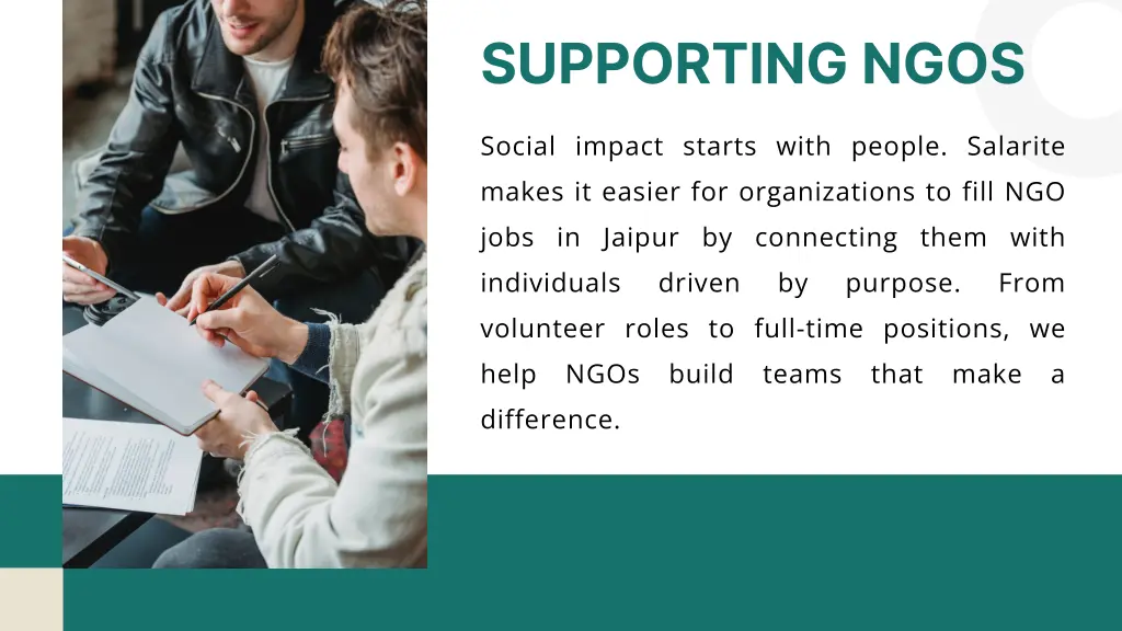 supporting ngos