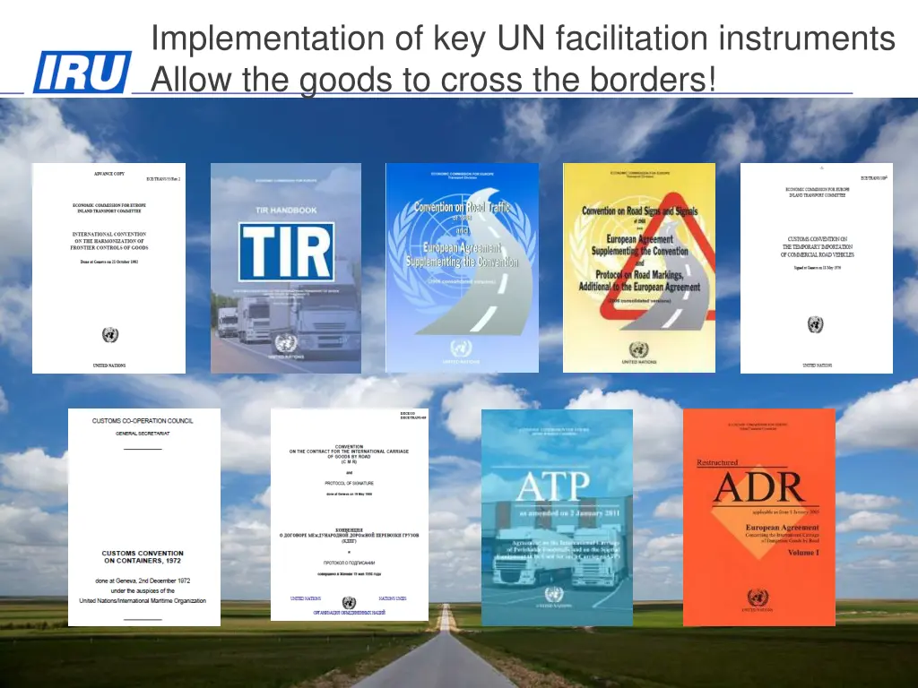 implementation of key un facilitation instruments