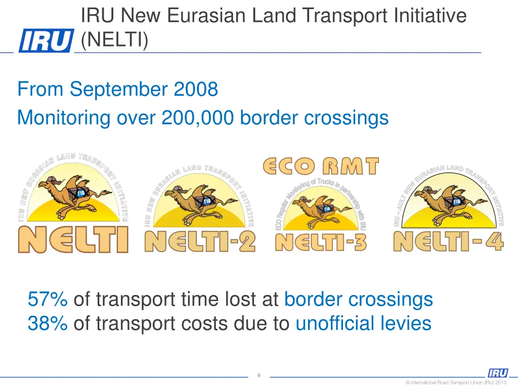 iru new eurasian land transport initiative nelti