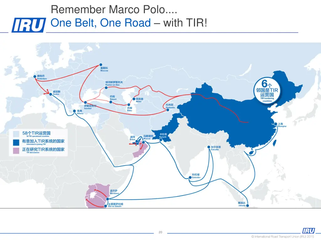 remember marco polo one belt one road with tir