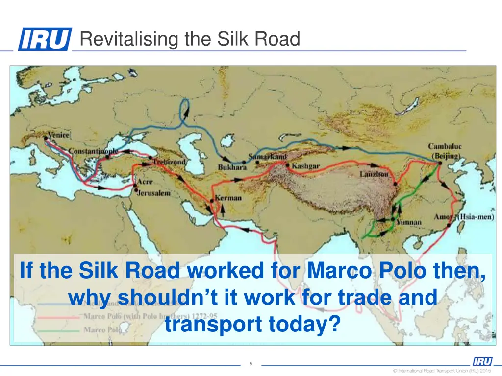 revitalising the silk road