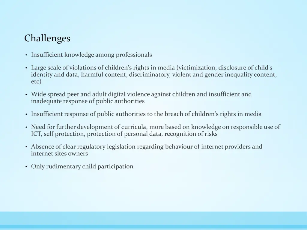 challenges