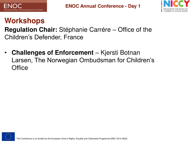 enoc annual conference day 1