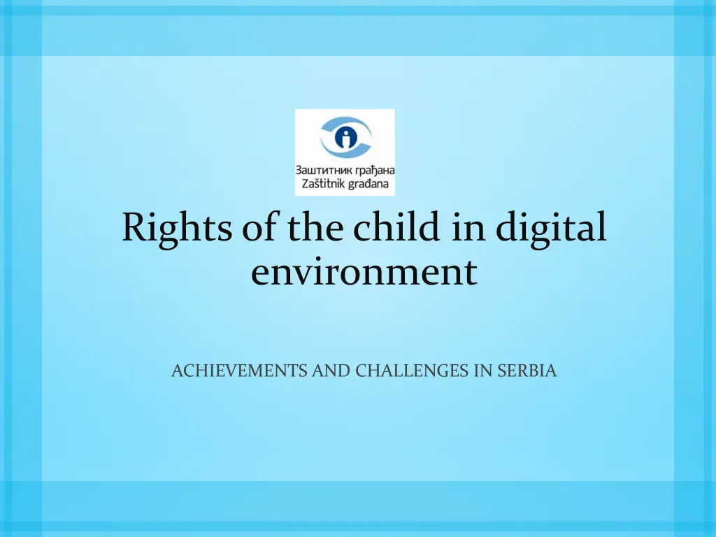 rights of the child in digital environment