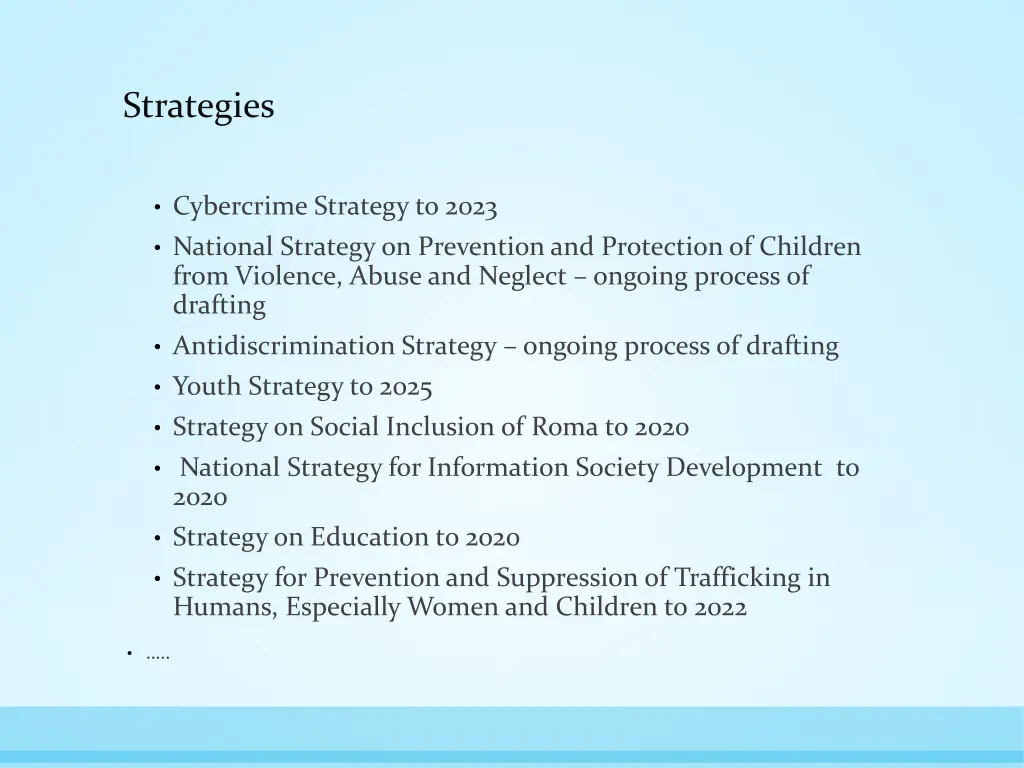 strategies