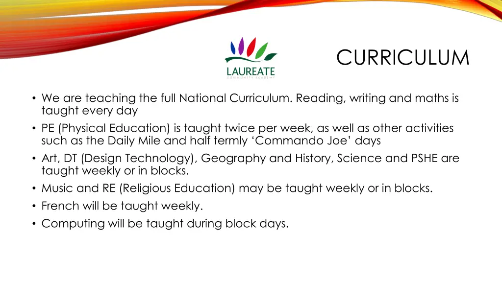curriculum