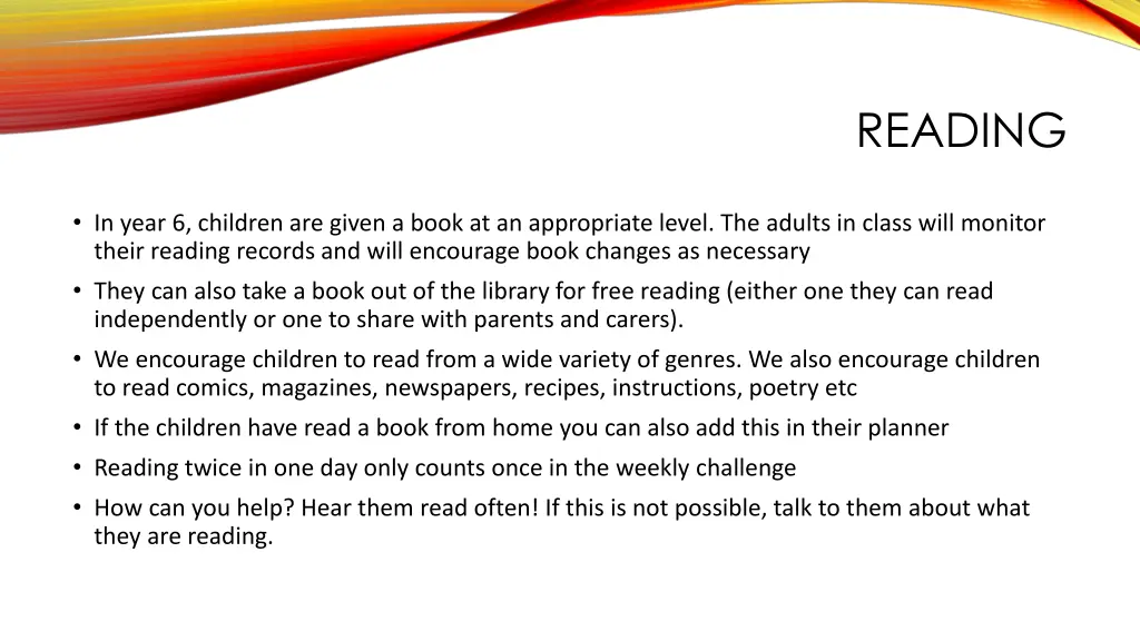 reading
