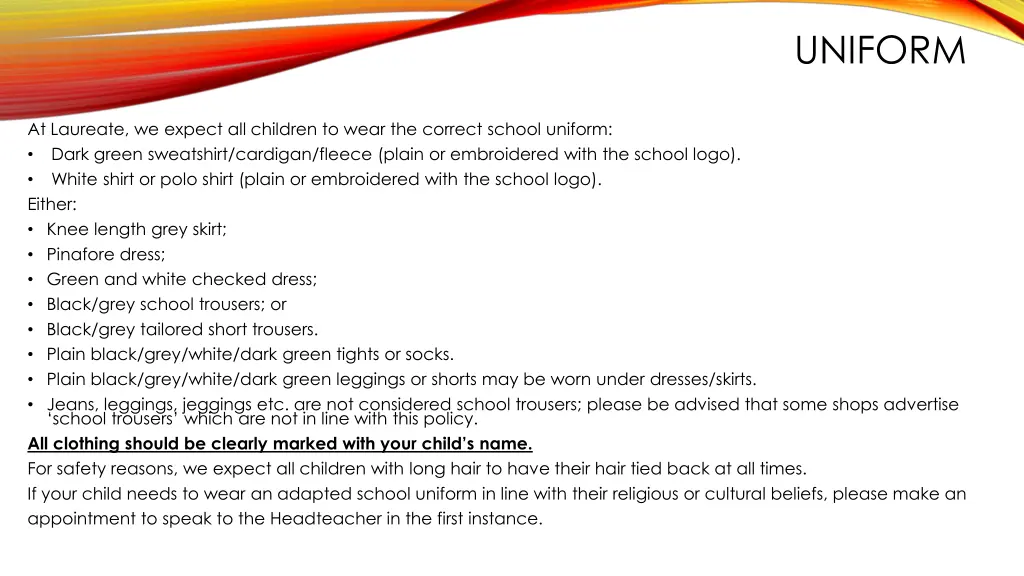 uniform