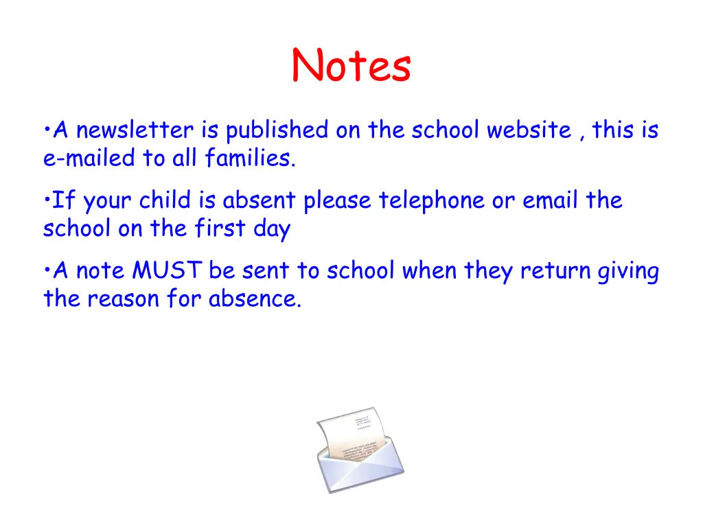 notes