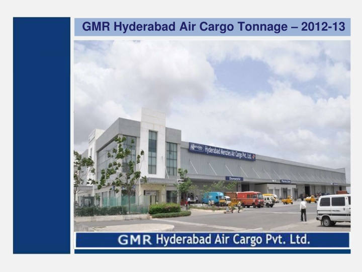 gmr hyderabad air cargo tonnage 2012 13