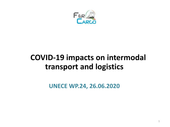 covid 19 impacts on intermodal transport