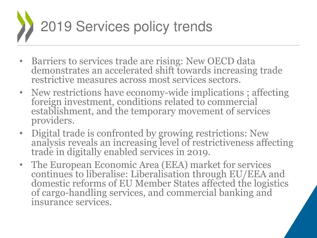 2019 services policy trends