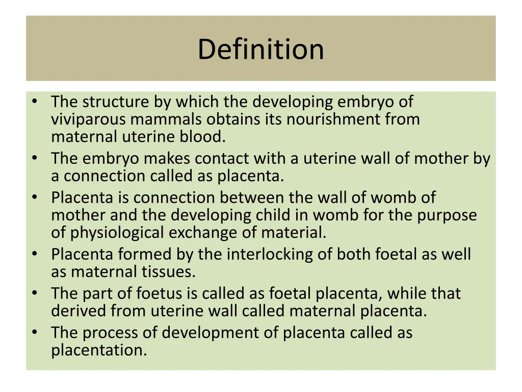 definition