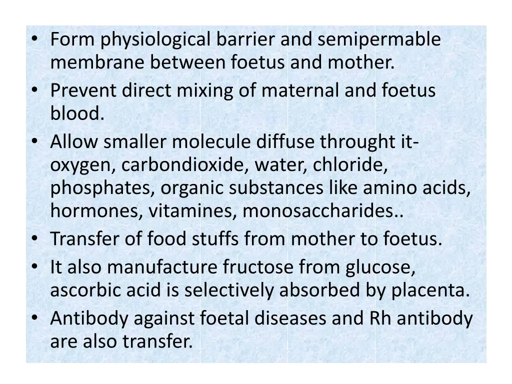 form physiological barrier and semipermable