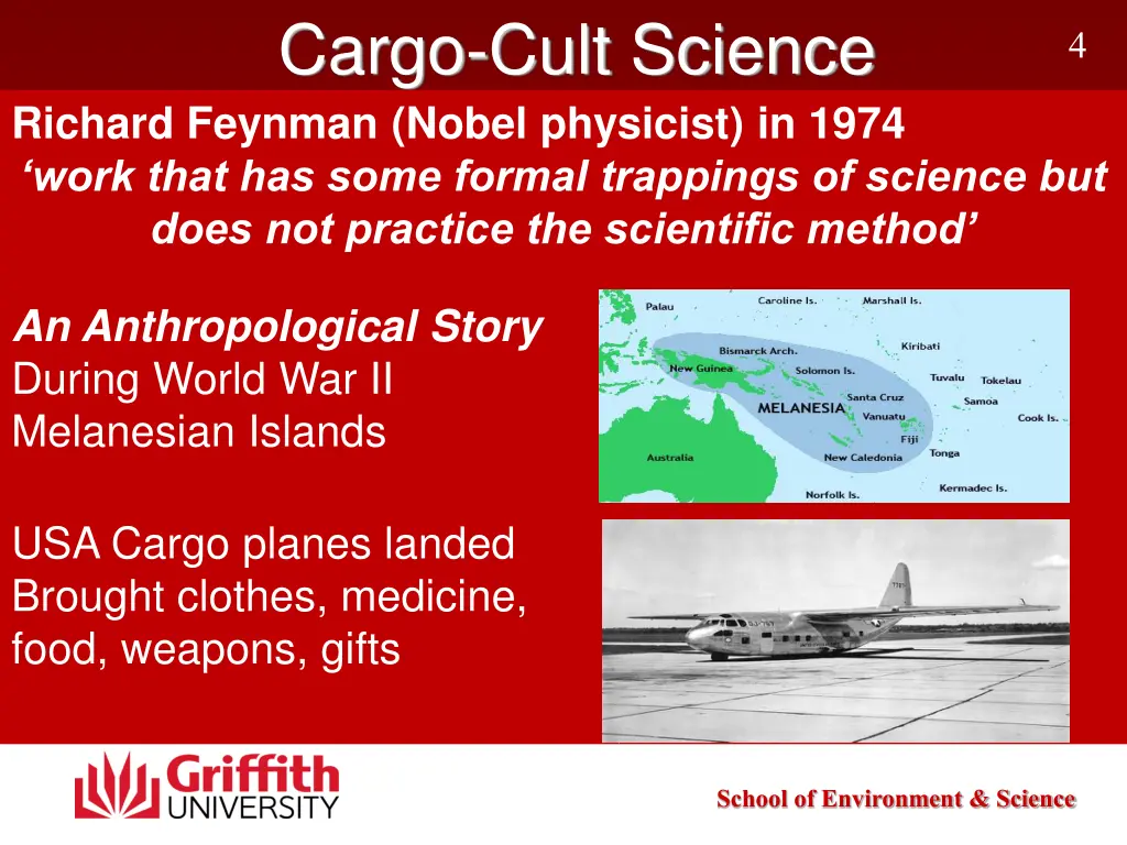 cargo cult science richard feynman nobel