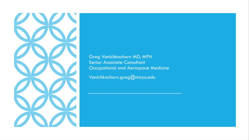 greg vanichkachorn md mph senior associate