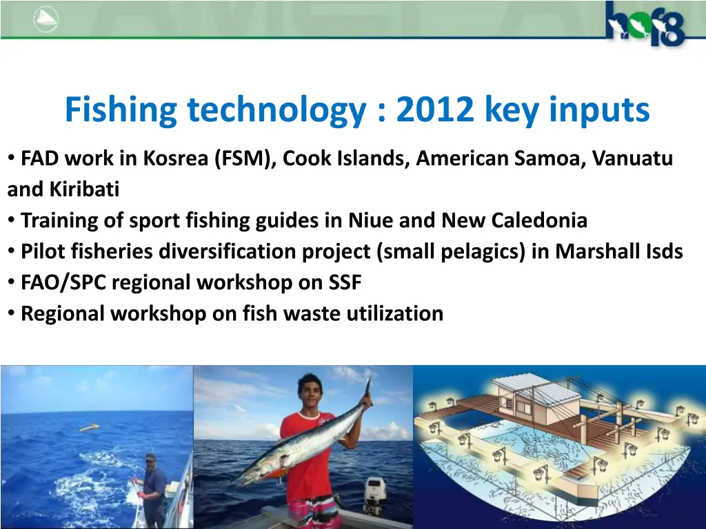 fishing technology 2012 key inputs