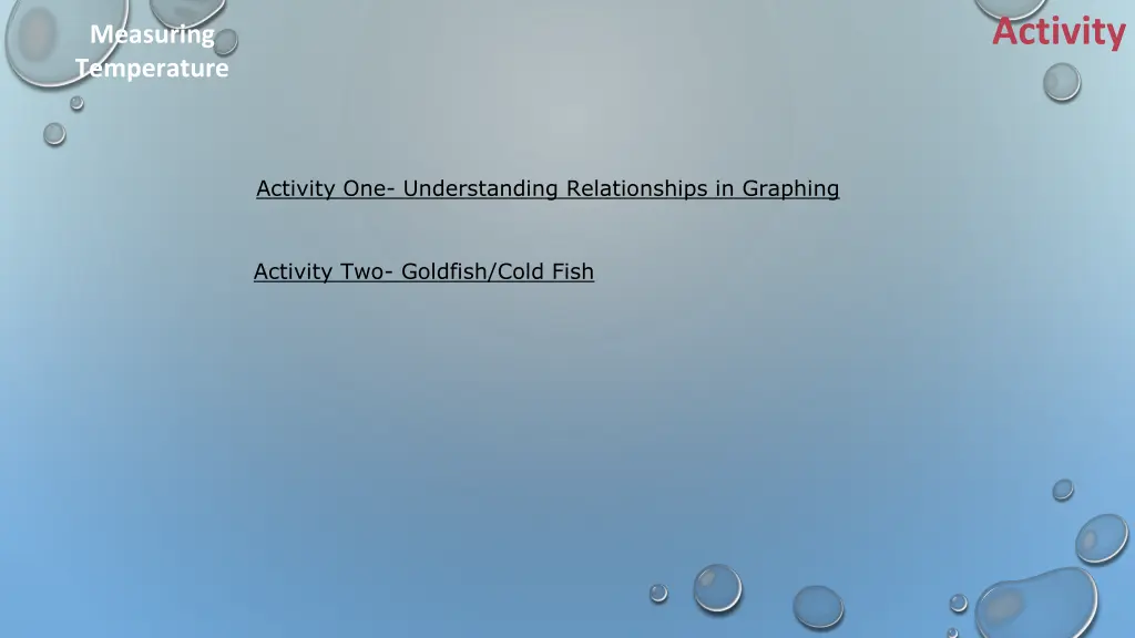 activity