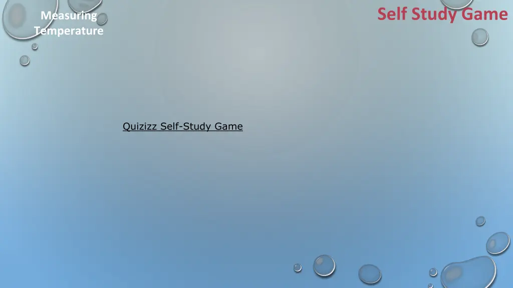 self study game