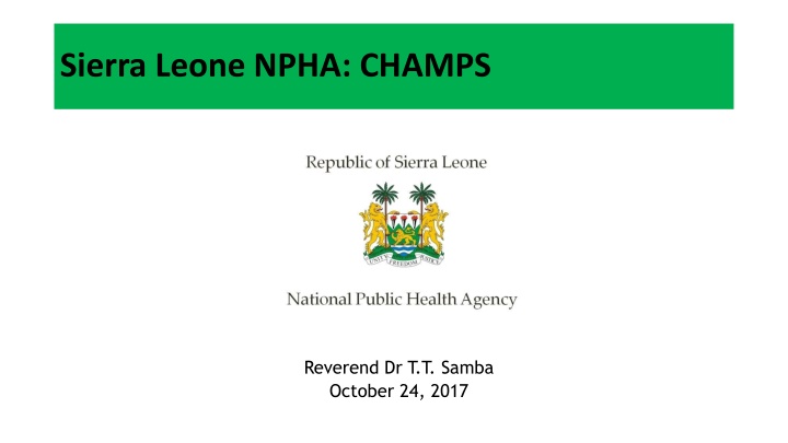 sierra leone npha champs