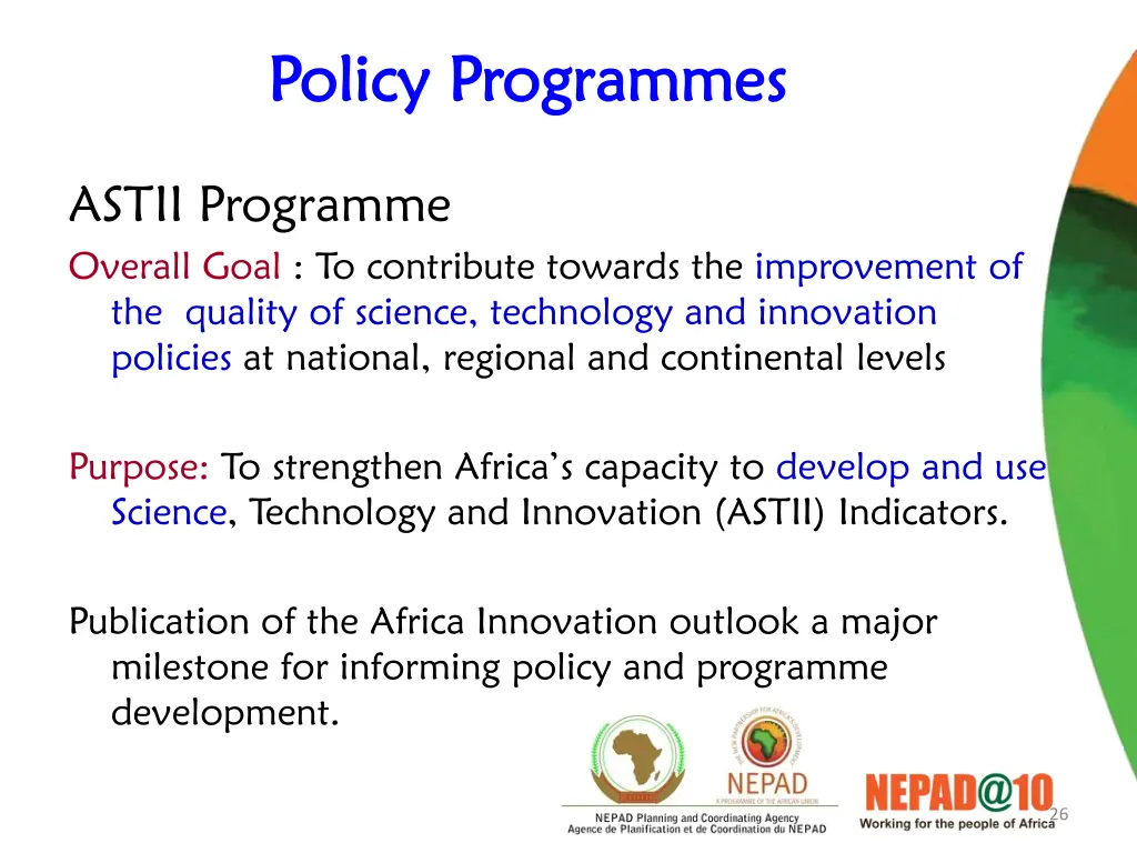policy programmes policy programmes
