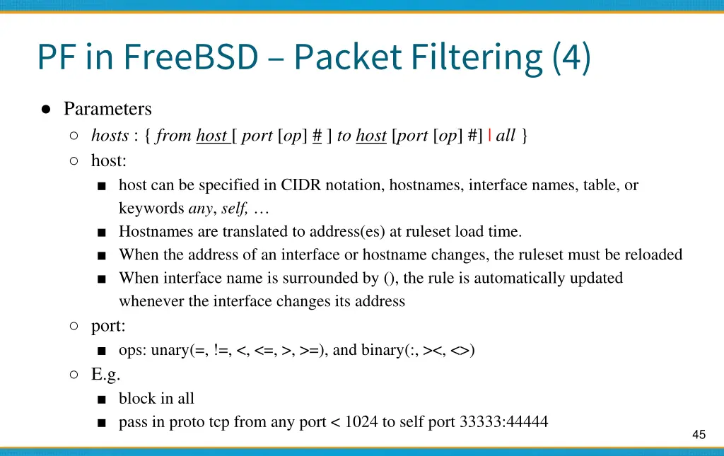 pf in freebsd packet filtering 4