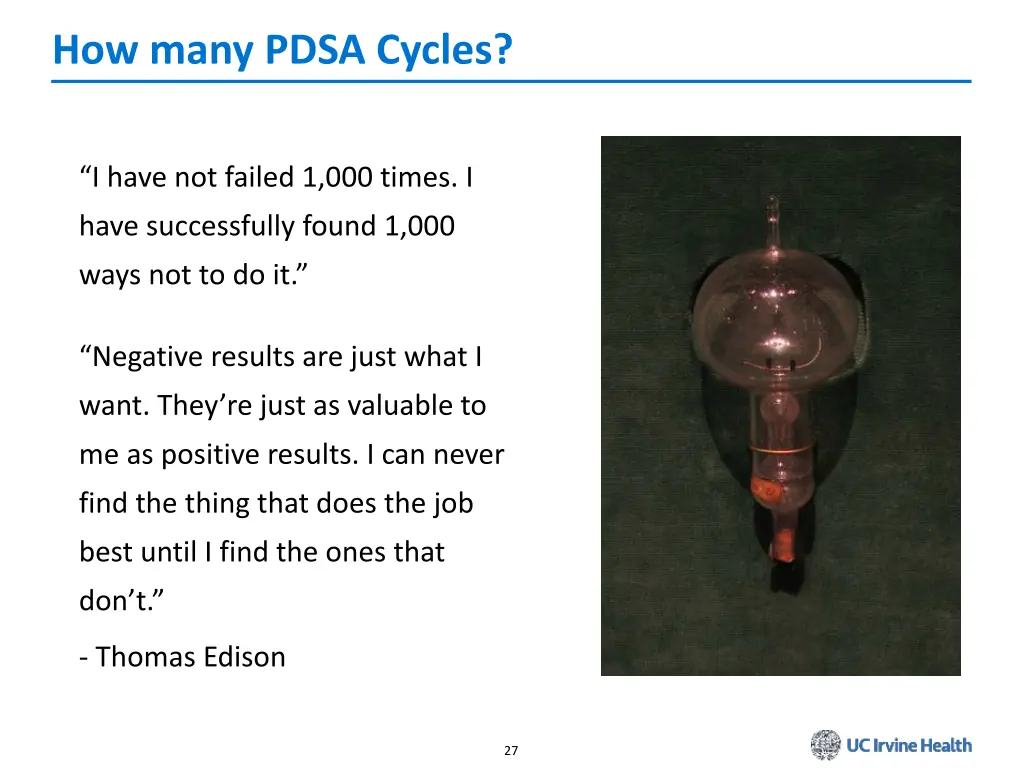 how many pdsa cycles 2