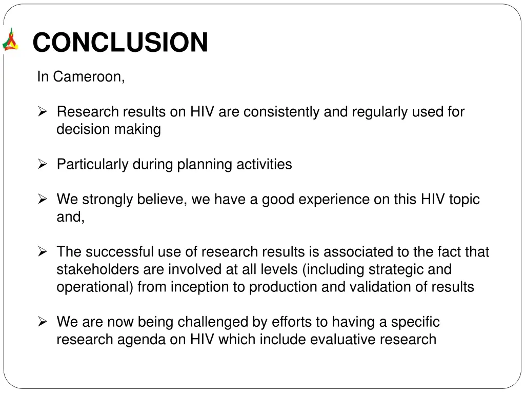conclusion