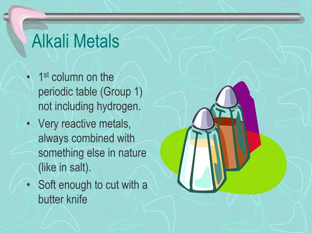 alkali metals