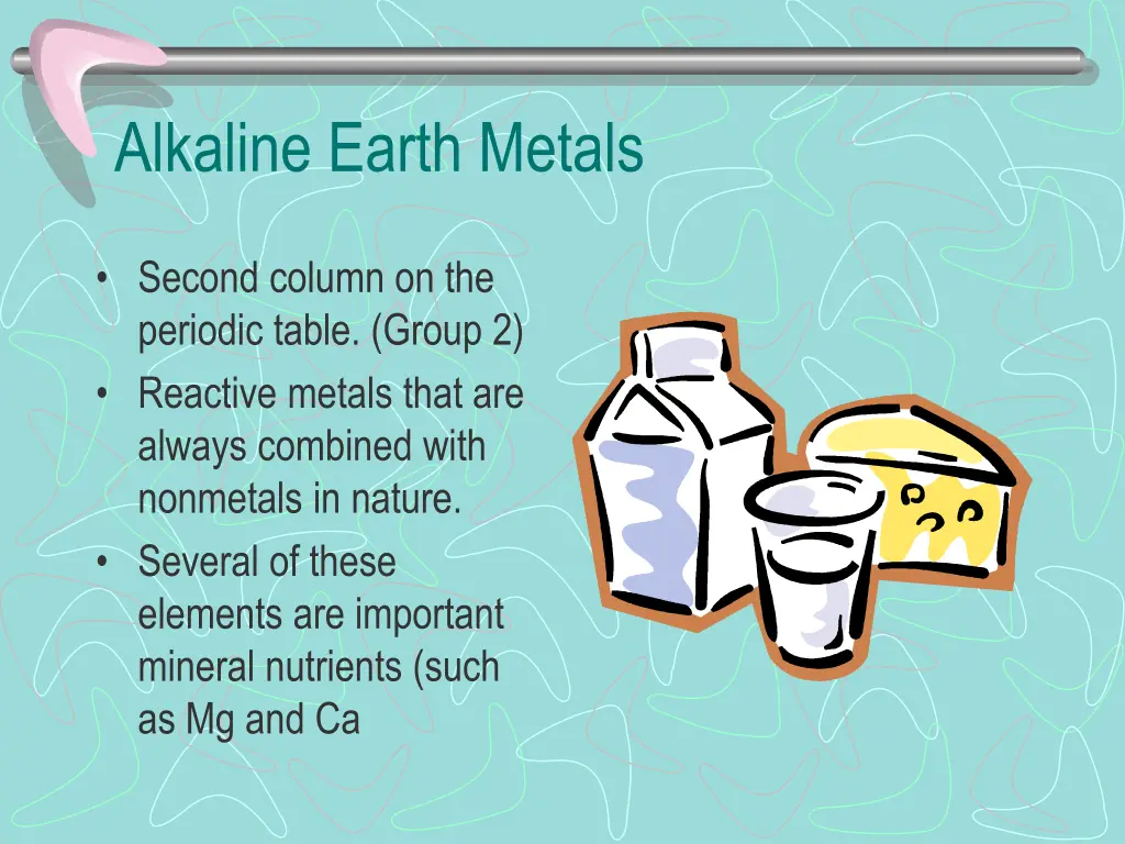 alkaline earth metals