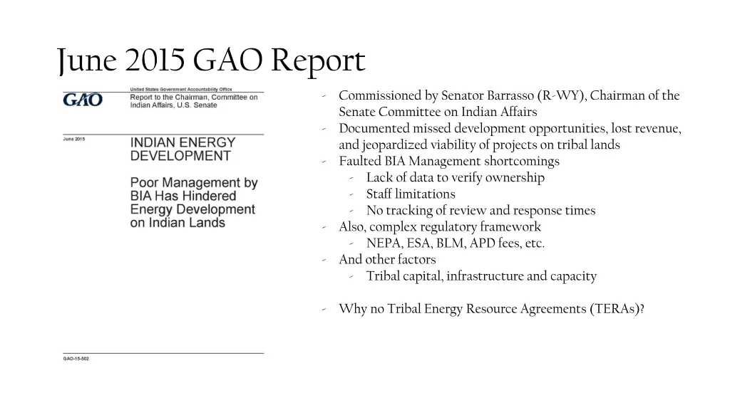 june 2015 gao report