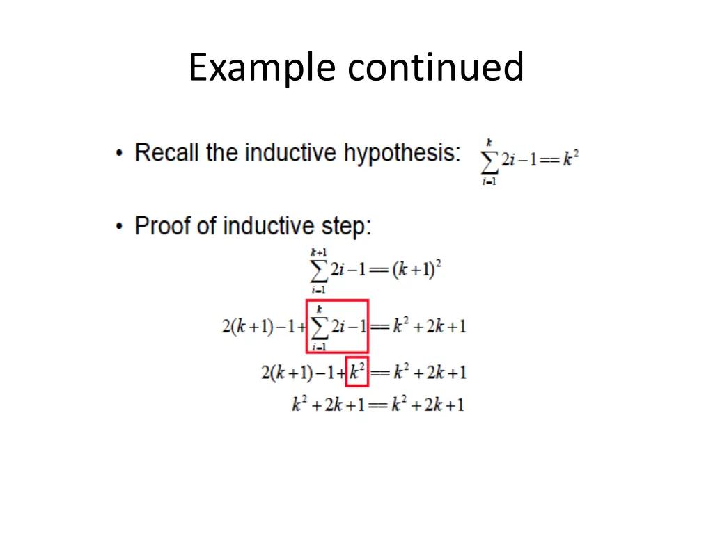 example continued 1
