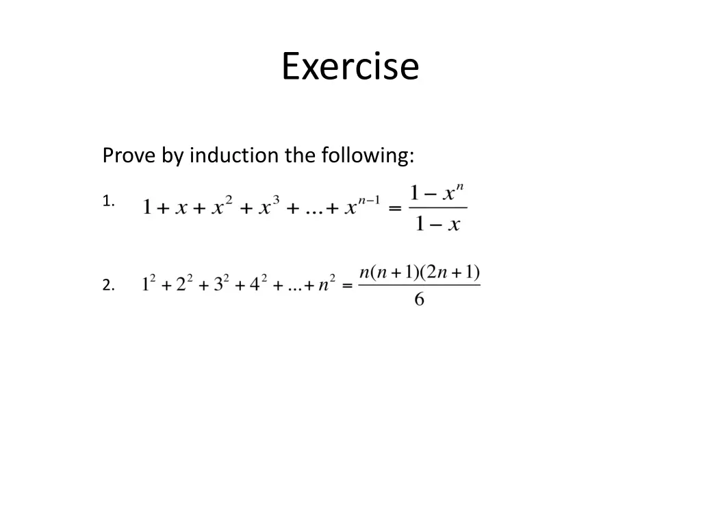 exercise