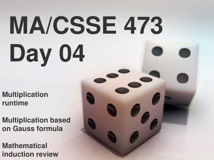 ma csse 473 day 04